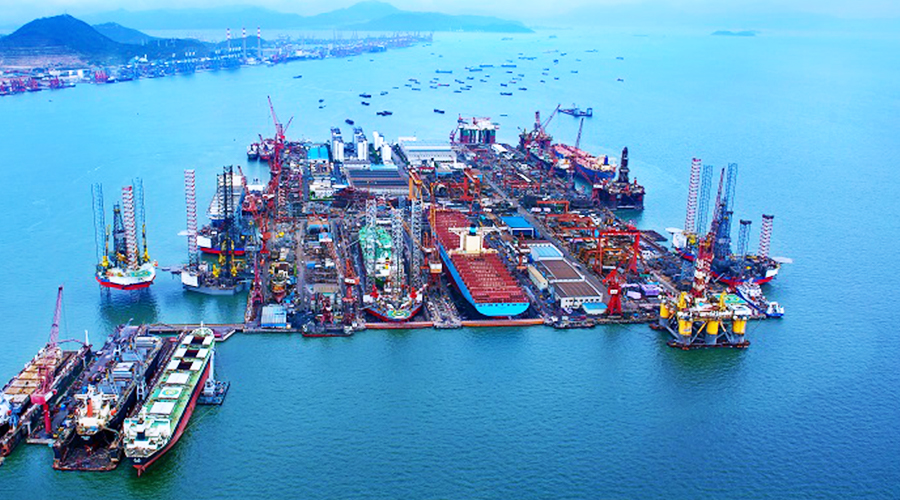 中国十大修船厂之一引入宏山设备，打造高端海工新增长极